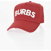 Sepci DSQUARED2 Solid-Color Baseball Cap Burbs With Raised Detail