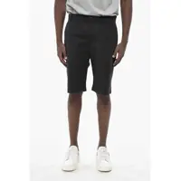 Pantaloni scurti Stretch Cotton Shorts P-Lars With Embroidered Logo Barbati