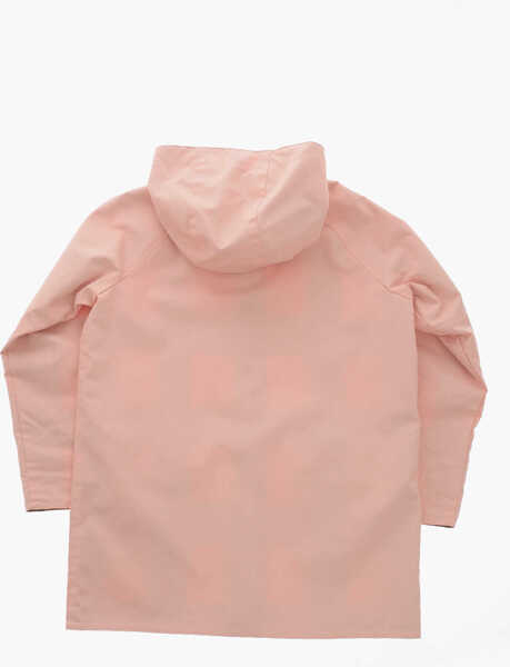 Paltoane Burberry Kids Reversible Trench Coat With Tartan Pattern Pink Fete (BM 19761401) 3