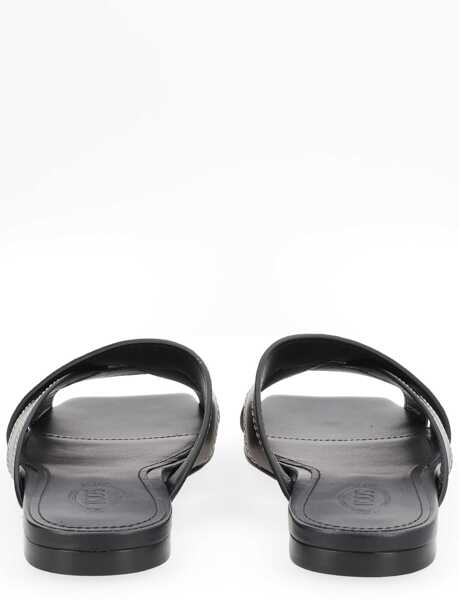 Sandale TODS Cross-Strap Sandal BLACK Femei (BM 19761410) 4
