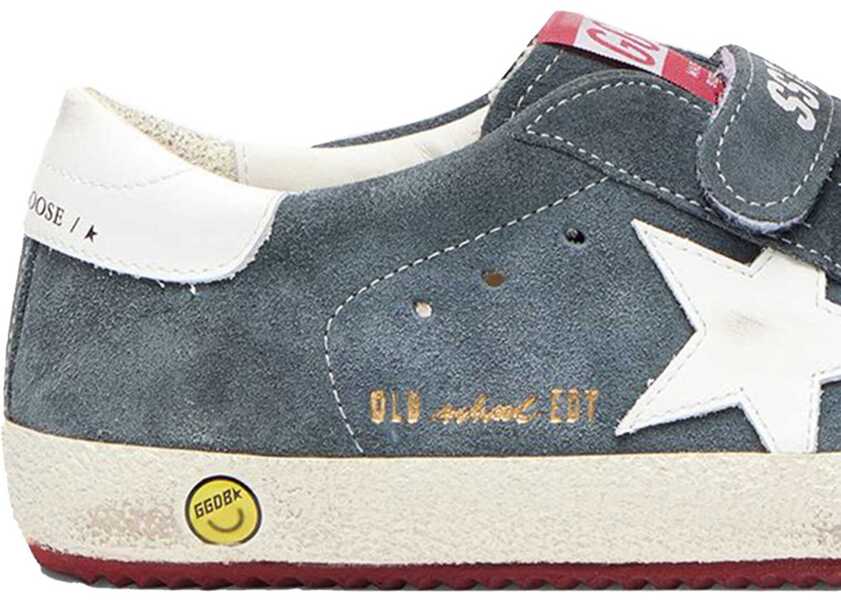 Sneakers Golden Goose Sneaker With Logo BLUE Baieti (BM 19761422) 4