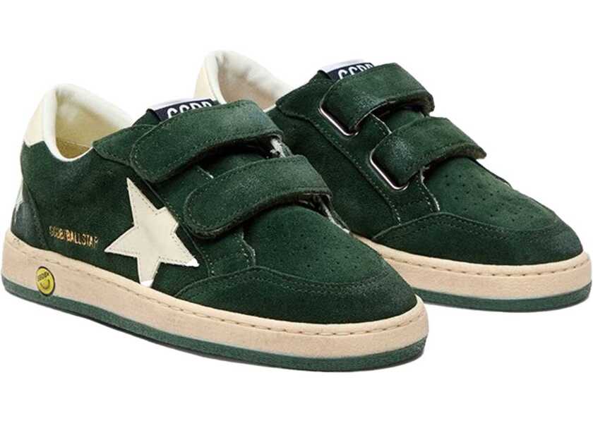Sneakers Golden Goose Ballstar Strap Sneaker GREEN Baieti (BM 19761446) 2