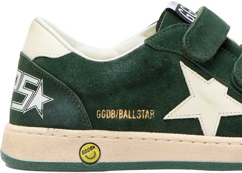 Sneakers Golden Goose Ballstar Strap Sneaker GREEN Baieti (BM 19761446) 4