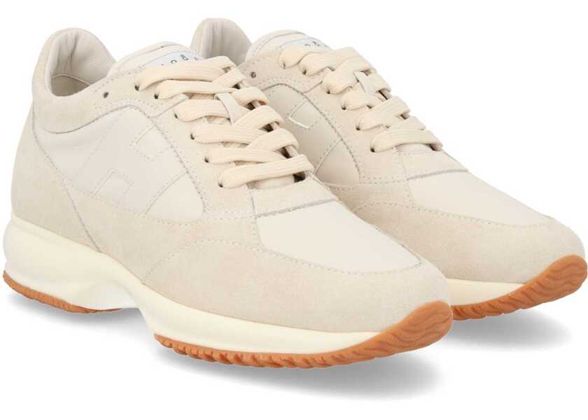 Sneakers Hogan Suede Sneaker BEIGE Femei (BM 19761464) 2