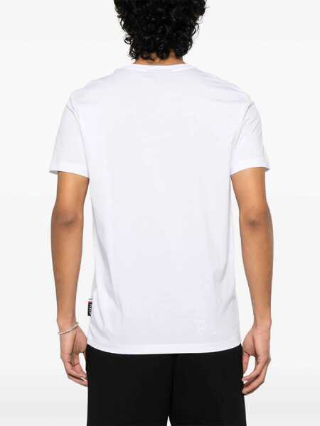 Tricouri Philipp Plein T-Shirt With Logo WHITE Barbati (BM 19761473) 3