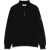 Stone Island Polo Shirt With Half Zipper BLACK