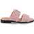 Ganni Denim Sandal With Bangs PINK