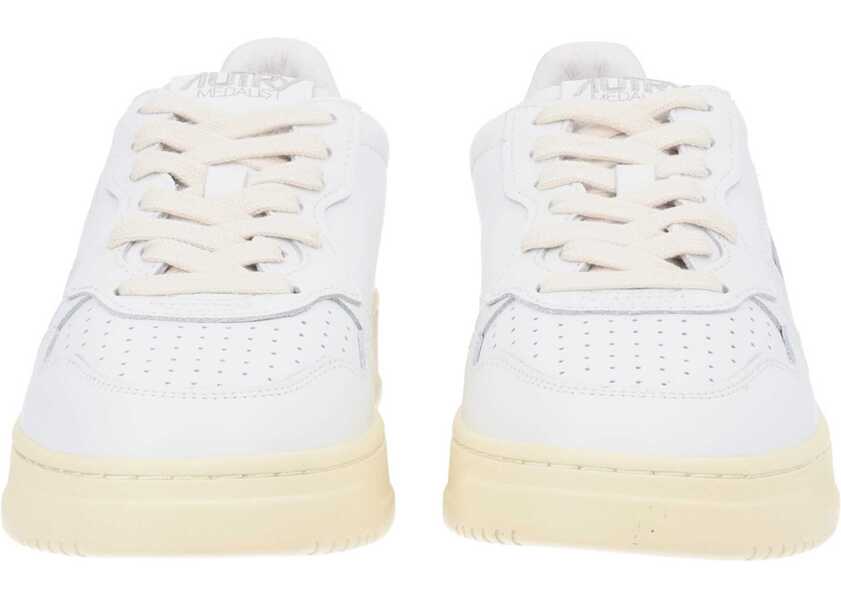 Sneakers AUTRY Medalist Low Sneaker WHITE Femei (BM 19761524) 3