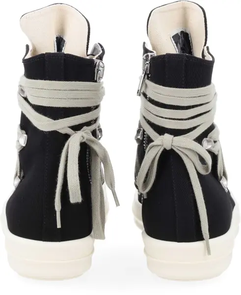 Sneakers Rick Owens Megalace Sneaks BLACK Barbati (BM 19761557) 4