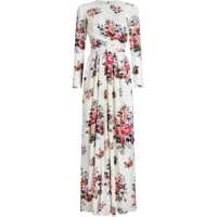 Rochii casual Dolce & Gabbana Long Dress With Floral Print