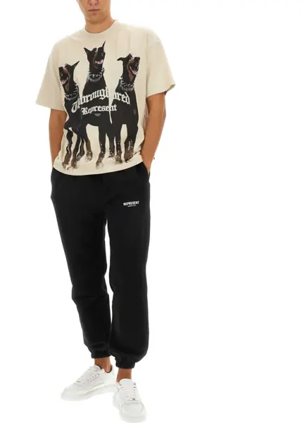 Tricouri REPRESENT T-Shirt Thoroughbred WHITE Barbati (BM 19761644) 4