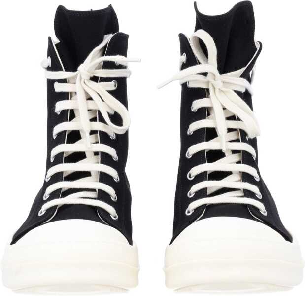 Sneakers Rick Owens High Denim Sneaker BLACK Barbati (BM 19761647) 3