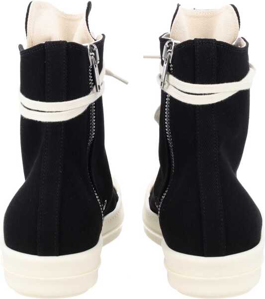 Sneakers Rick Owens High Denim Sneaker BLACK Barbati (BM 19761647) 4