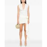 Costume de baie Magda Butrym Dama - Costume de baie intregi Magda Butrym Mini Skirt With Drape IVORY Femei (BM 19761698) - B-mall.ro