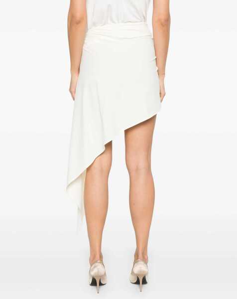 Costume de baie intregi Magda Butrym Mini Skirt With Drape IVORY Femei (BM 19761698) 4