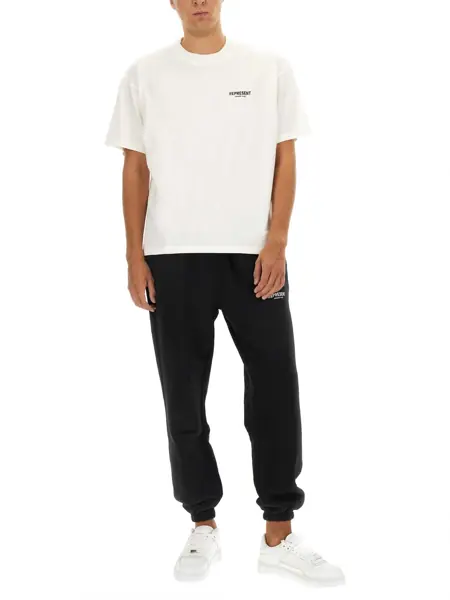 Tricouri REPRESENT T-Shirt Con Logo WHITE Barbati (BM 19761704) 3