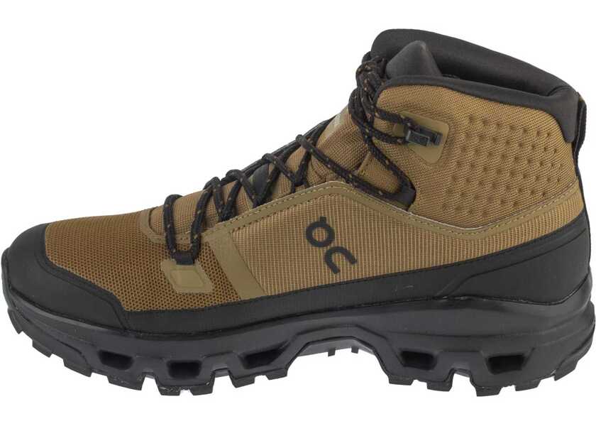 Bocanci de munte On Cloudrock Mid Waterproof Brown Barbati (BM 19761884) 2