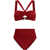 ZIMMERMANN Daylight Knot Detail Swimsuit RUBY