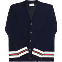Cardigane Cardigan with Web stripes Baieti