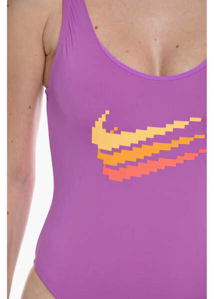 Costume de baie intregi Nike Swimsuit U-Back With Front Logo Pink Femei (BM 19761965) 3