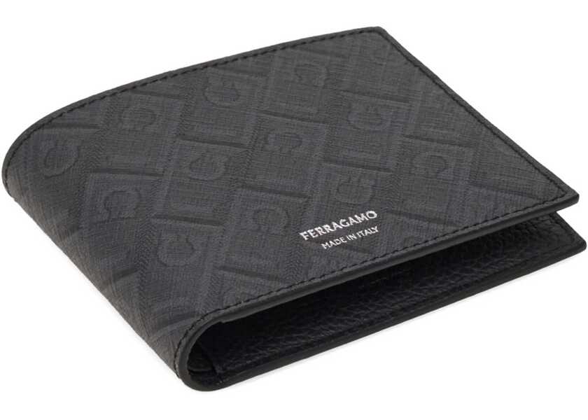 Portofele Ferragamo Monogram Wallet NERO/GRIGIO Barbati (BM 19761977) 3