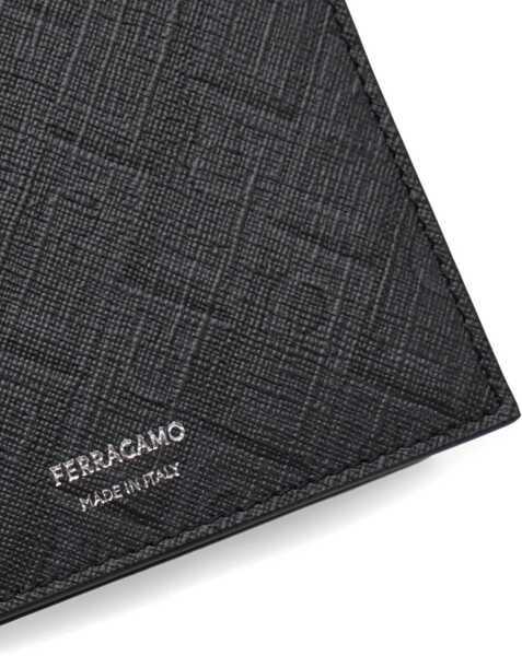 Portofele Ferragamo Monogram Wallet NERO/GRIGIO Barbati (BM 19761977) 5