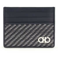 Portofele Ferragamo Lattice motif Card holder
