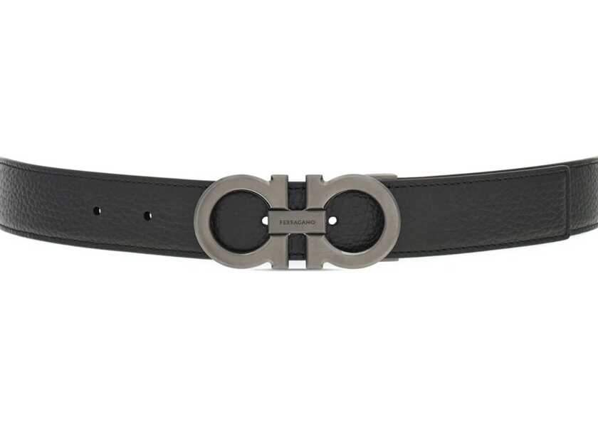 Curele Ferragamo Reversible and adjustable Gancini Belt NERO Barbati (BM 19761995) 3