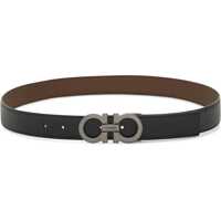 Curele Ferragamo Reversible and adjustable Gancini Belt