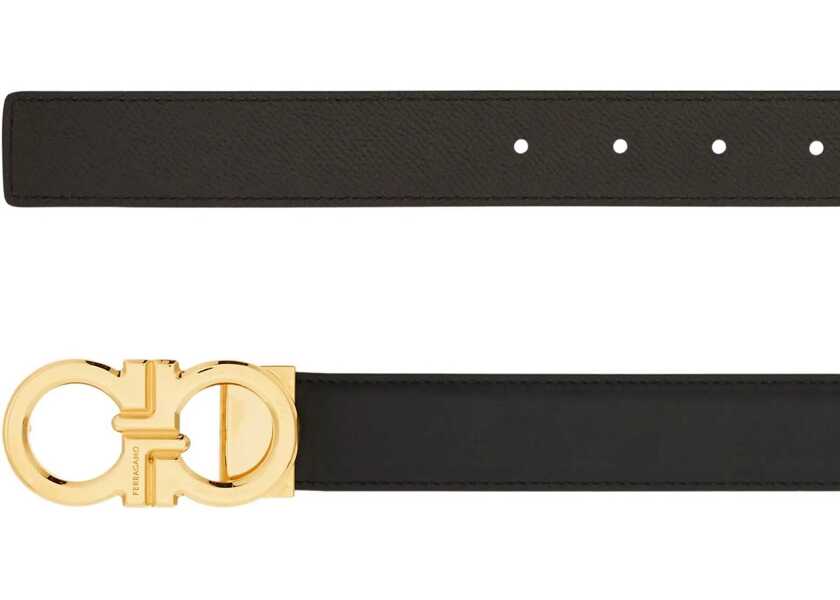 Curele Ferragamo Reversible and adjustable Gancini Belt NERO Barbati (BM 19762010) 2