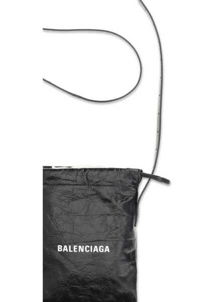 Portofele Balenciaga Shopper Phone Holder BLACK/L WHITE Barbati (BM 19762025) 3
