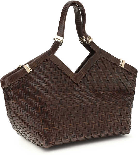 Genti de mana Benedetta Bruzziches Usha Handbag COFFEE BEAN Femei (BM 19762037) 3