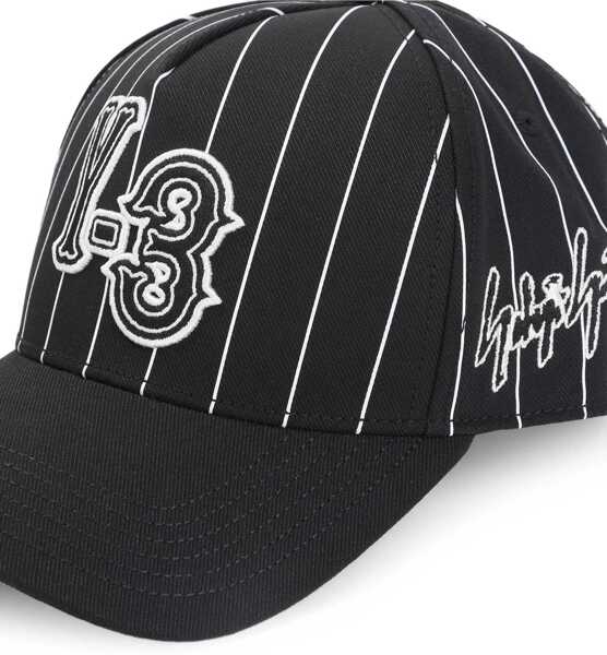 Sepci Y-3 Pinstripe Baseball Cap BLACK Barbati (BM 19762058) 3