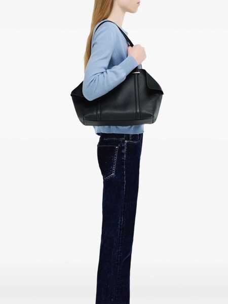 Genti de umar Ferragamo Leather Tote Bag BETTER ELEG NERO Femei (BM 19762076) 2