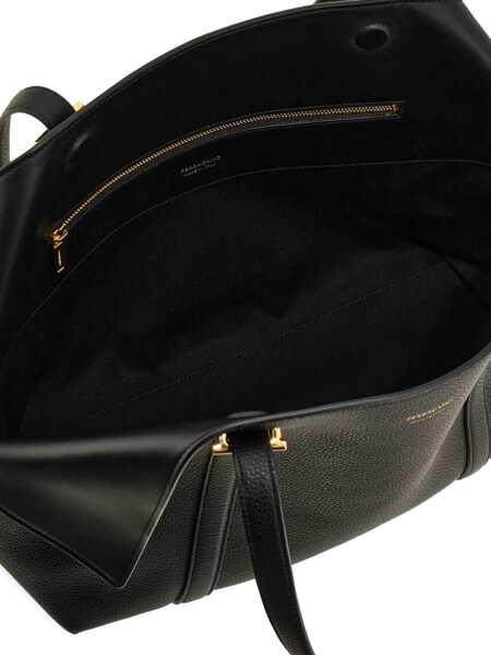 Genti de umar Ferragamo Leather Tote Bag BETTER ELEG NERO Femei (BM 19762076) 5