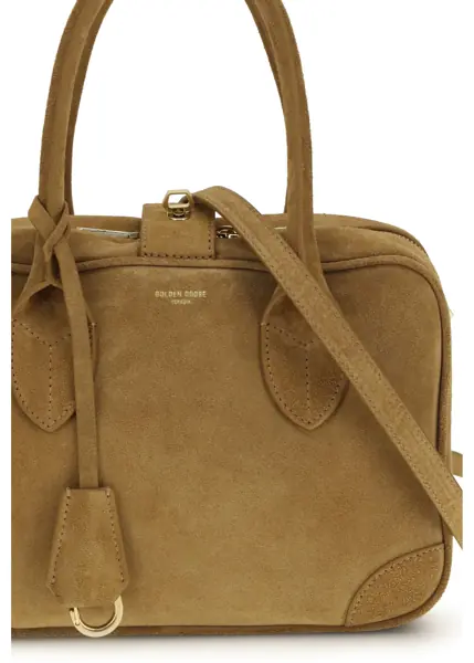 Genti de mana Golden Goose Suede Vita Handbag CAMMELLO Femei (BM 19762094) 4
