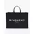 Givenchy Cotton And Linen Tote Bag With Contrasting Logo* Black
