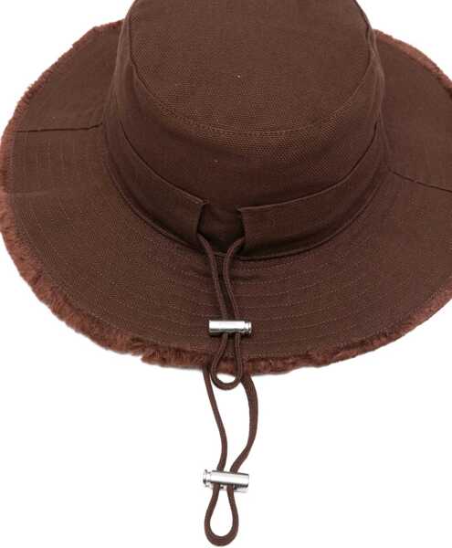 Palarii JACQUEMUS Artichaut Hat BROWN Femei (BM 19762175) 2