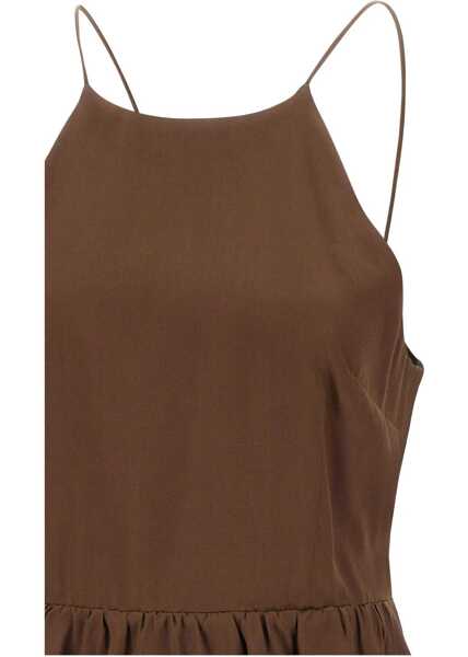 Bluze THE GARMENT Top Catia BROWN Femei (BM 19762190) 5