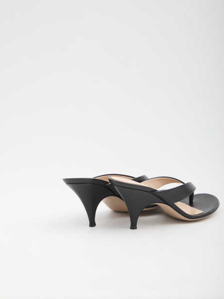 Sandale Gianvito Rossi Sofia Thong Sandals BLACK Femei (BM 19762250) 3