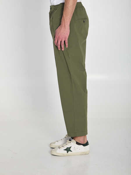 Pantaloni casual BARENA Ameo Pavion Pants GREEN Barbati (BM 19762253) 3