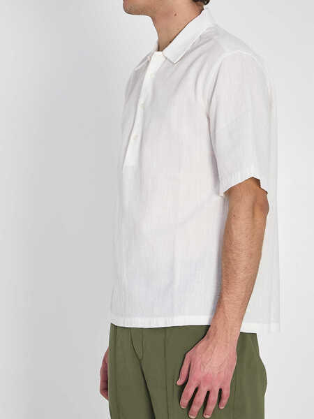 Camasi BARENA Mola Lanchin Shirt WHITE Barbati (BM 19762265) 2