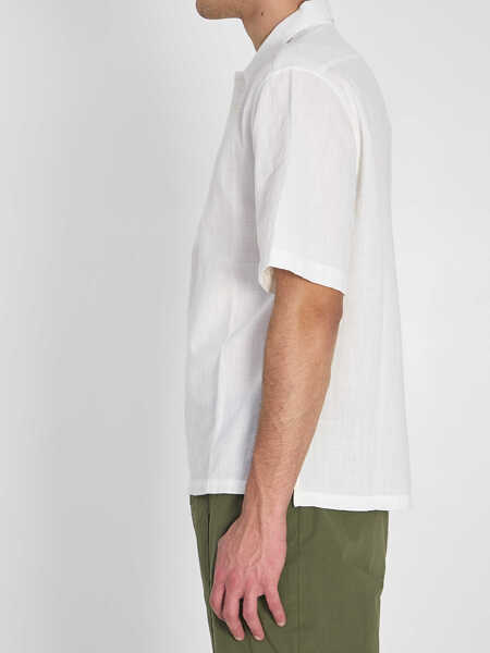 Camasi BARENA Mola Lanchin Shirt WHITE Barbati (BM 19762265) 3