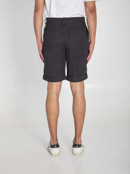 Pantaloni scurti BARENA Scandola Bermuda Shorts GREY Barbati (BM 19762271) 3