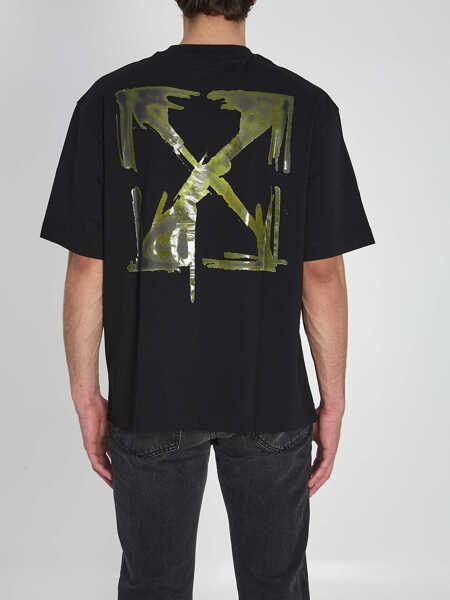Tricouri Off-White Dark Slime Arrow T-Shirt BLACK Barbati (BM 19762274) 4