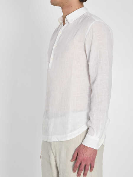 Camasi BARENA Pavans Telino Shirt WHITE Barbati (BM 19762283) 2