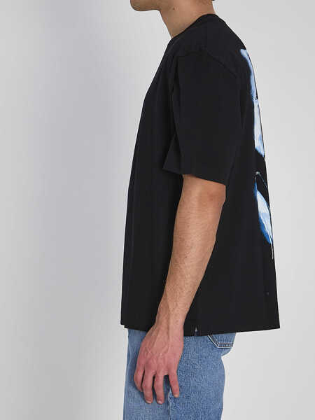 Tricouri Off-White 3D Arrow Spray T-Shirt BLACK Barbati (BM 19762286) 3