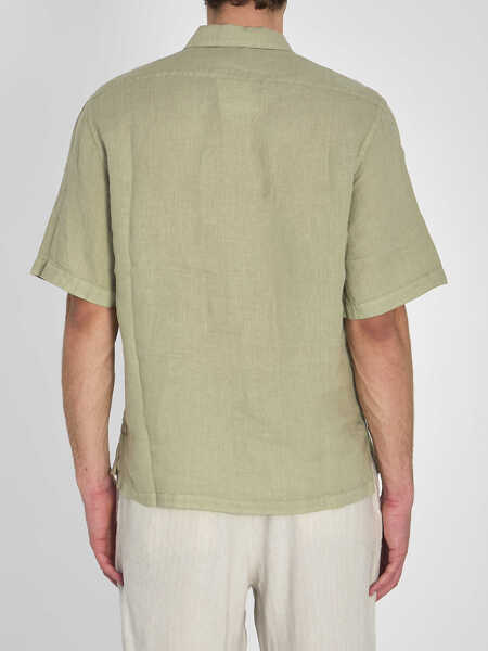 Camasi BARENA Mola Telino Shirt GREEN Barbati (BM 19762298) 4