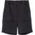 Moncler Grenoble Technical Crinkle Shorts BLACK