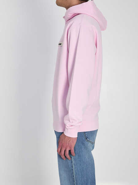 Bluze de trening JACQUEMUS Gros Grain Hoodie PINK Barbati (BM 19762319) 3